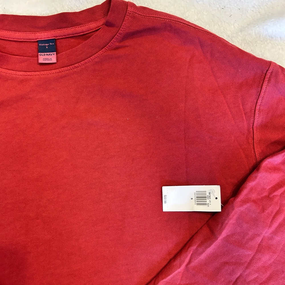 Old Navy Men's Red Shirt